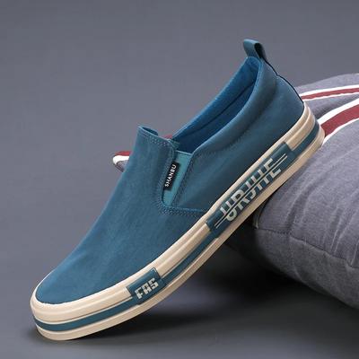 Leichte Herren Canvas Schuhe Bequeme Low-Cut Vulkanisierte Schuhe Herren Espadrille Rutschfeste Freizeitschuhe Herren Slipper 2025