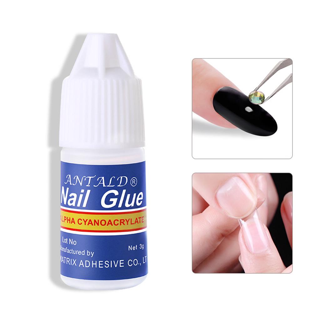 Nail Attachment Glue Fast-Dry Rhinestones Multi-Purpose Manicure Tools Universal Makeup Supplies Household Accessories
