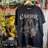 Carrie Cult Horror Movie Halloween Retro Nostalgia | Vintage T-Shirt Mens Womens Tees Top