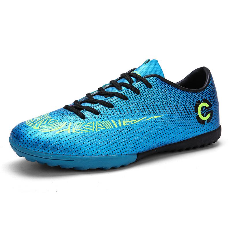 Football Shoes Men AG Broken Nails Children Boys Young Students Training Shoes Competition Plus Size 4648