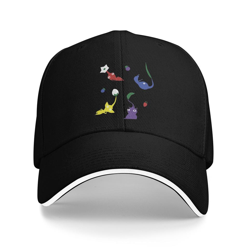 Icon Face Video Game App Fun Baseball Caps Fashion Geometry Dash Sandwich Caps Unisex Adjustable Hats Cap Outdoor