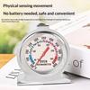 1Pcs Kitchen Tools 300°C Stainless Oven Thermograph Mini Dial Stand Up Temperature Meter BBQ Thermograph Household Oven Cookware