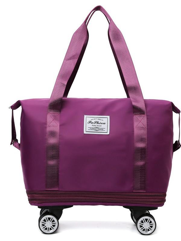 Women's Universal Wheeled Travel Bag - Student, Maternity, Boarding & Storage Handbag