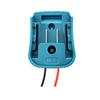 10.8V-12V Battery Mount Dock Power Connector With 14Awg Wires Connectors Adapter Tool For Makita 10.8V 12V Battery