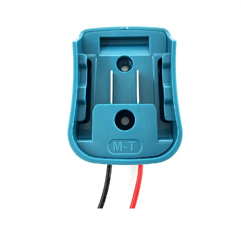 10.8V-12V Battery Mount Dock Power Connector With 14Awg Wires Connectors Adapter Tool For Makita 10.8V 12V Battery