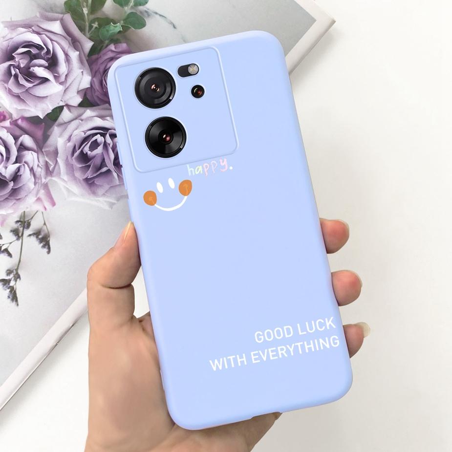 For Xiaomi 13T Pro Case Lovely Candy Painted Back Cover 6.67'' Soft Silicone Phone Case For Xiaomi Mi 13T Pro 13TPro Fundas Capa