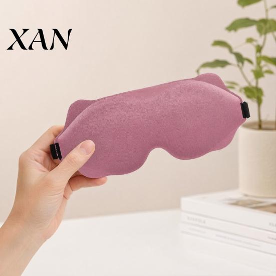 Non-pressing Eye Mask Zero Pressure Sleep Mask, 3D Contoured Cover for Travel, Light Slow Rebound Memory Foam Blocking Blindfold Nap, Cute Cat