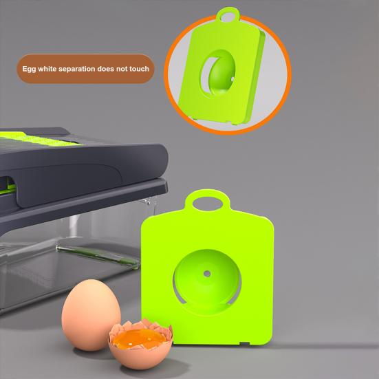 Vegetable Chopper 14-in-1 Kit Stainless Steel Onion Chopper with Container Veggie Cutter Kitchen Essential