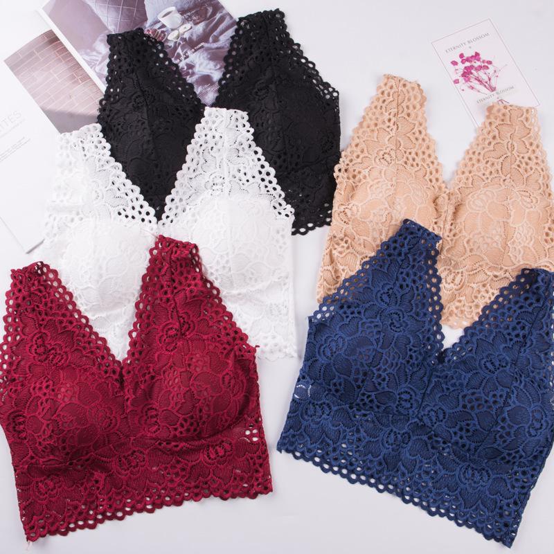 Breast wrap tube top women's summer thin lace beautiful back without steel ring underwear bra gathering sexy base sling vest