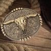 Kovová přezka na opasek pro muže, ručně vyráběné doplňky k opasku, DIY, Western Cowboy Rock styl