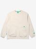 BBC EARTH Ripstop Woven Sweatshirt_Cream