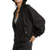 Calvin Klein Solid Color Embossed Logo Print Spring Autumn Jacket Women jackets Black J221118-BEH