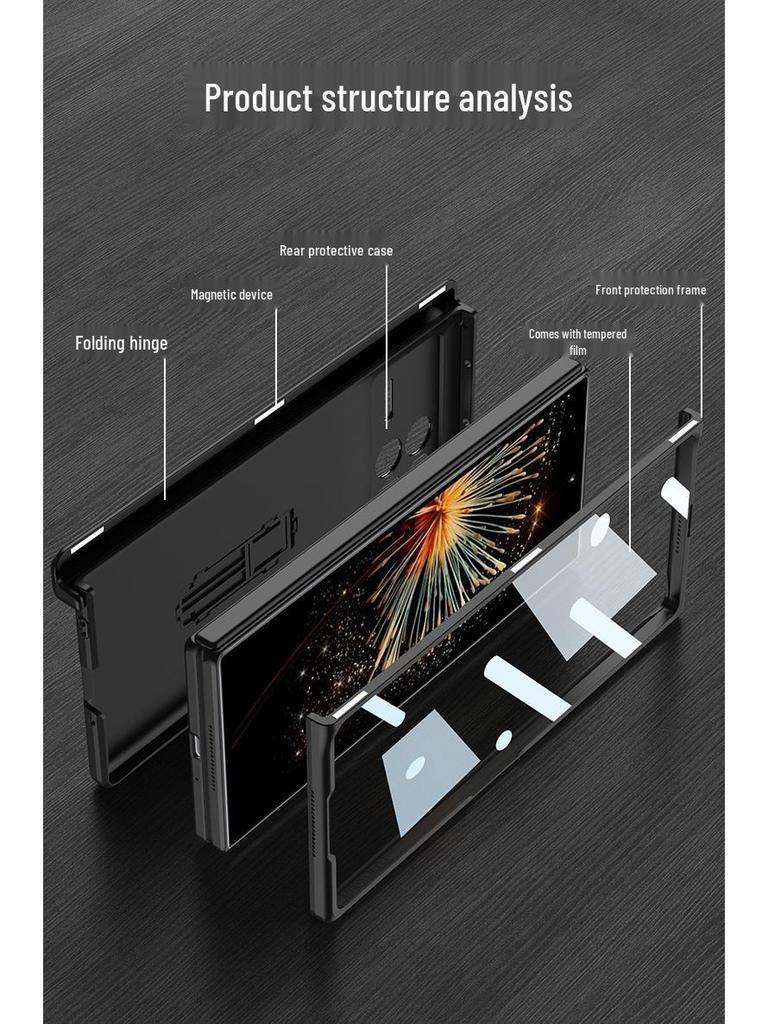Xiaomi Mix Fold3 Phone Case: Hard Magnetic Stand, Full Coverage Business Design