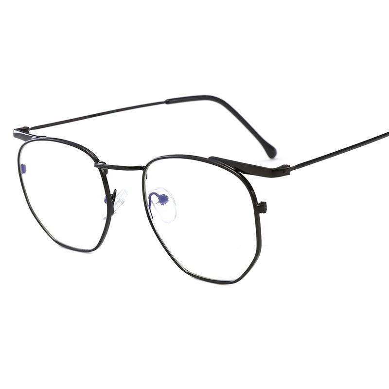 Fashion Metal Sunglasses Polygonal Glasses Frame Ocean Sheet Sunglasses Irregular Glasses