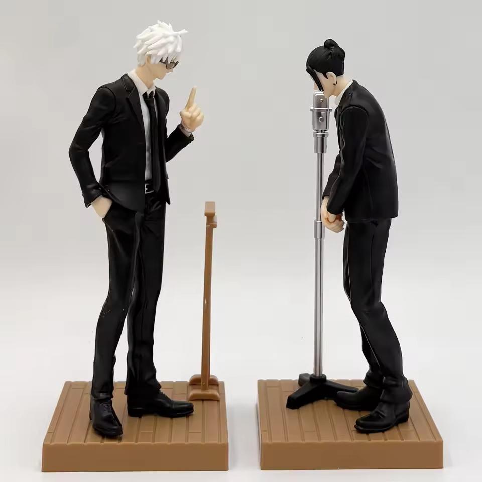 In Stock 17CM Jujutsu Kaisen DIORAMA Satoru Gojo Geto Suguru Suit Ver. Anime Figure Model Boxed Toys Figurine Birthday Gifts