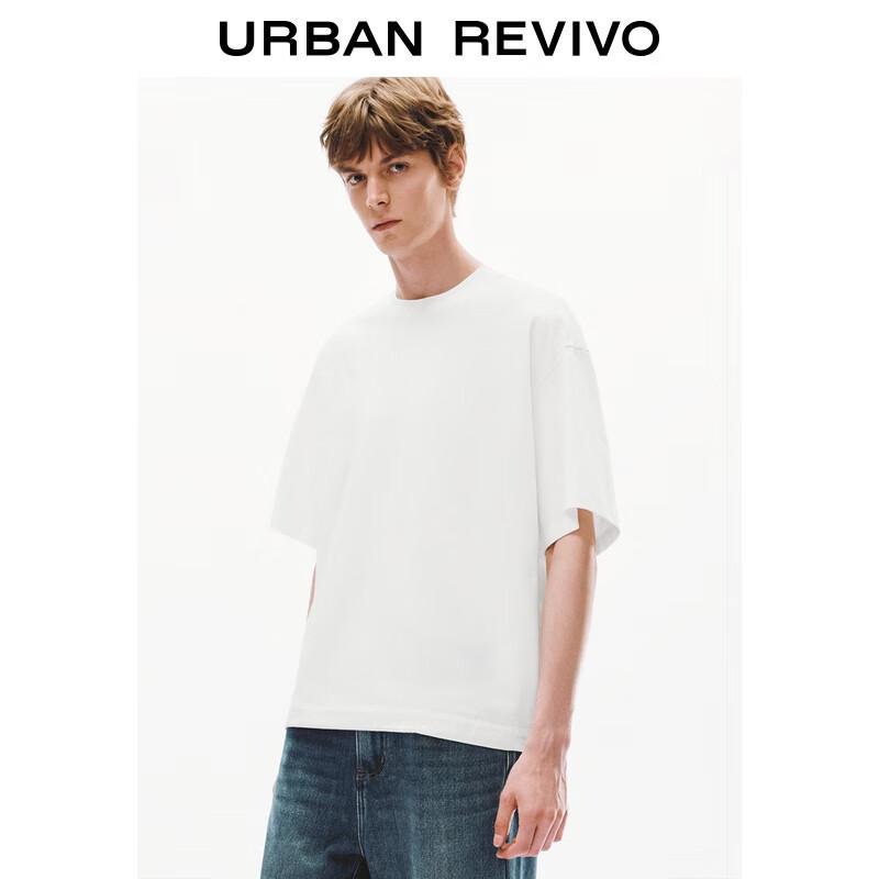 UR Men's Simple Casual Loose Fit Short Sleeve T-Shirt