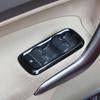 BAZS3 ABS Chrome Interior Trim for Ford Ecosport Fiesta Window Lift Switch Decoration Box Panel Cover Accessories