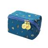 Curious George PACAPO Pouch (UND49160D) - Hat and Banana Print, Blue