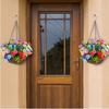 Affordable Price For Artificial Flowers Wall Decor Hanging Baskets Artificial Flowers Simulated Flower Hanging Basket