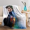 Mystical Galaxy Portrait Blanket for All Seasons Blanket Lunch Break Throw Gift