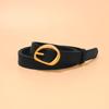 Trade New Women'S Leather Pin Buckle Belt Decoration Fashion With Jeans Belt High-End Belt