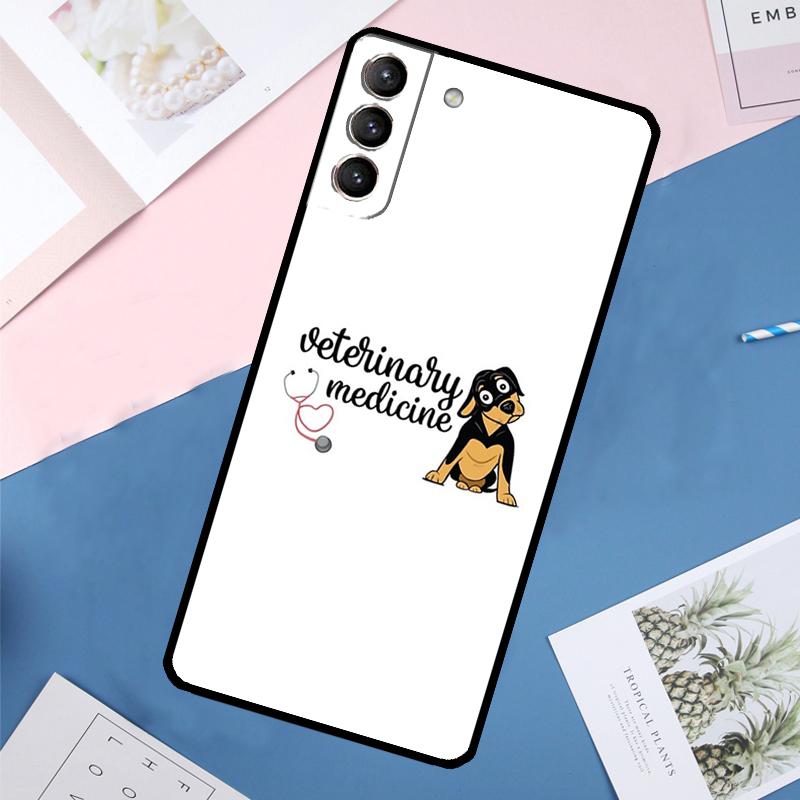 

X-Ray Veterinary Medicine Case For Samsung Galaxy S25 Ultra S21 S22 S24 S23 Ultra S9 S10 Plus S21 FE S25 FE Back Cover Galaxy S20Ultra