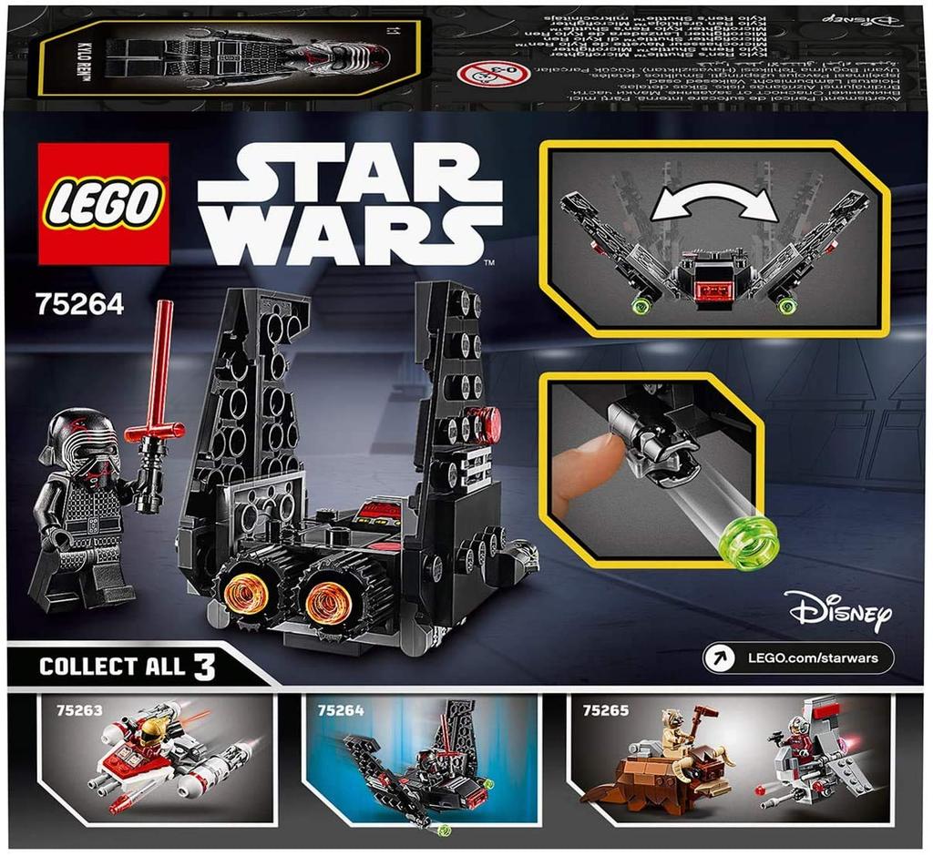 LEGO Star Wars Kylo Ren's Command Shuttle(TM) Microfighter 75264