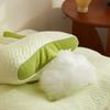 1pc High Quality Knitted Massage Neck Pillow | SPA Massage Neck Pillow, Core Non-Collapsing Knitted Pillow Core