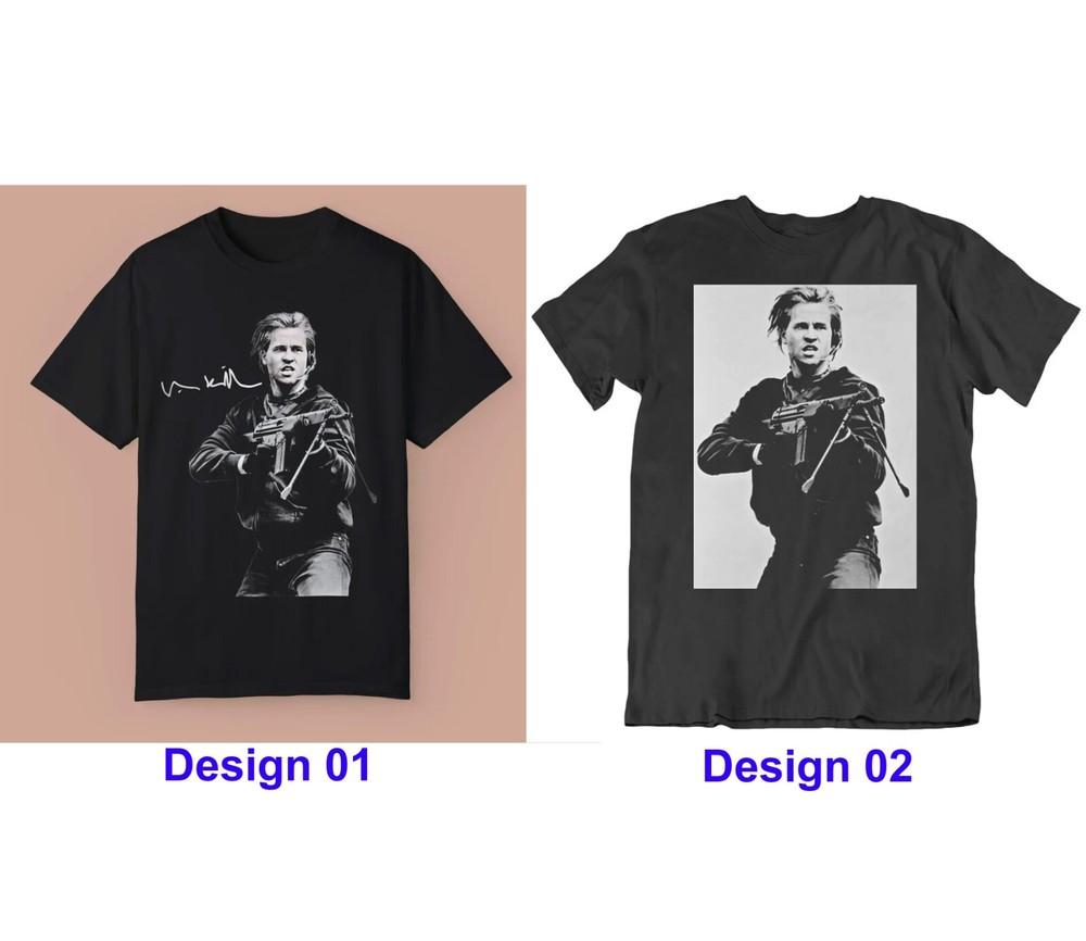 Movie Heat Val Kilmer Movie Sniper Scene T-Shirt RIP Val Kilmer Shirt Unisex T-Shirt M