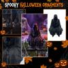 Halloween Sitting Statue Figurine for Home Decor