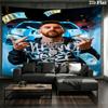 Leo Messi Wall Tapestry Aesthetic Wall Hanging Printed Fabric Blanket Decorative Tapestries for Bedroom Living Room Home Decor