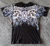Cross-border new gothic unisex T-shirt top, short-sleeve T-shirt, Y2K trendy brand skull top, short-sleeve