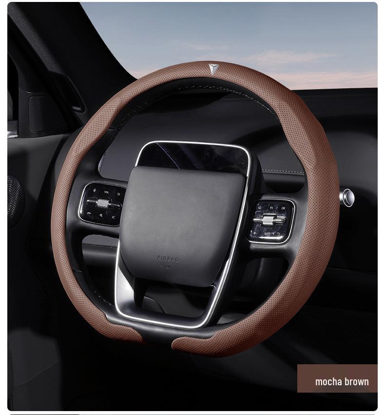 Changan Deepal S05/S07 Anti-slip Steering Wheel Cover - Ultra-thin Interior Accessory