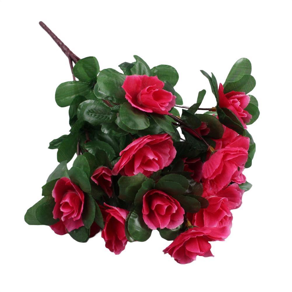 Azalea Artificial Flowers Home Decoration Flowers Silk Cloth Flowers