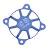 Osłona wentylatora chłodzącego RC 40x40mm Stop aluminium Część akcesoryjna ochronna do silnika Ciemnoniebieska