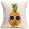 New Nordic Linen Pillowcase Summer Fruit Print Pillowcase Sofa Cushion Cover Home Furnishing