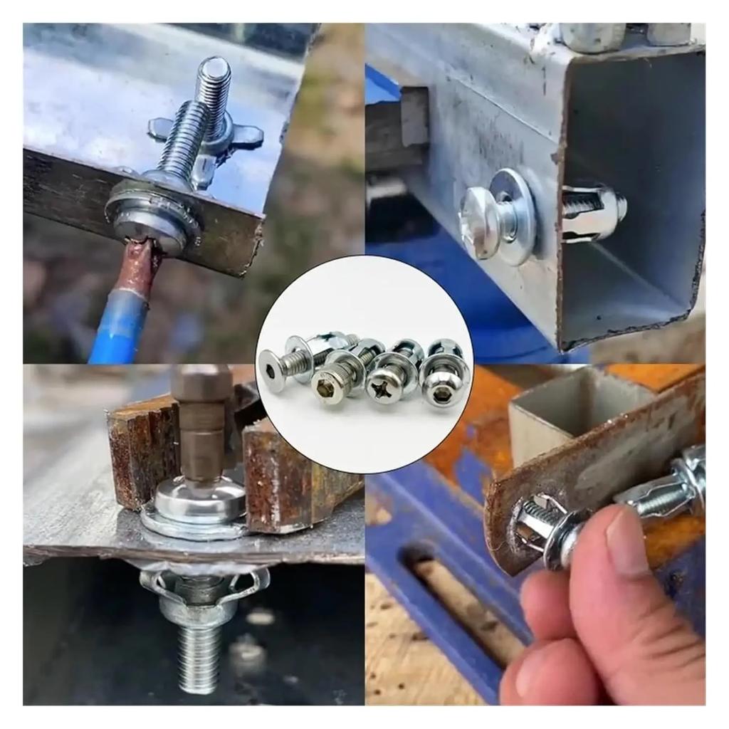Petal Screw Jack Nuts Screw Anchors Petal Expansion Plugs for Curtain Expansion Clamp Petal Rivet Lock Bolt Board Wall Fasteners