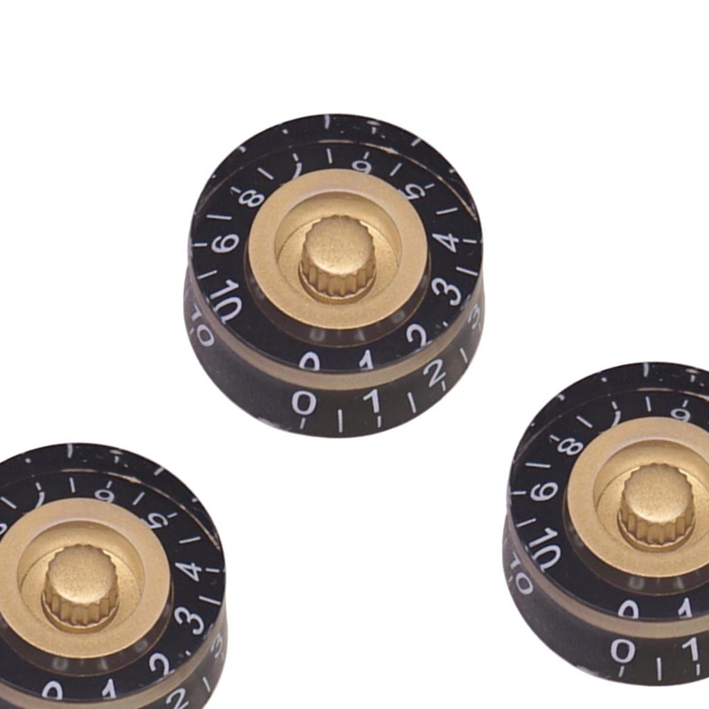 Guitar Control Knob with Number Top Hat Replacement for LP , Electric