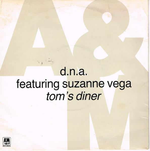 

7inch Record DNA, SUZANNE VEGA - Tom s Diner AM592 A&M 1990 UK Dance & Electronica Used