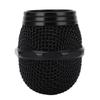 Microphone Ball Head Mesh Grill Stainless Steel Mic Mesh Cover Replacement Black