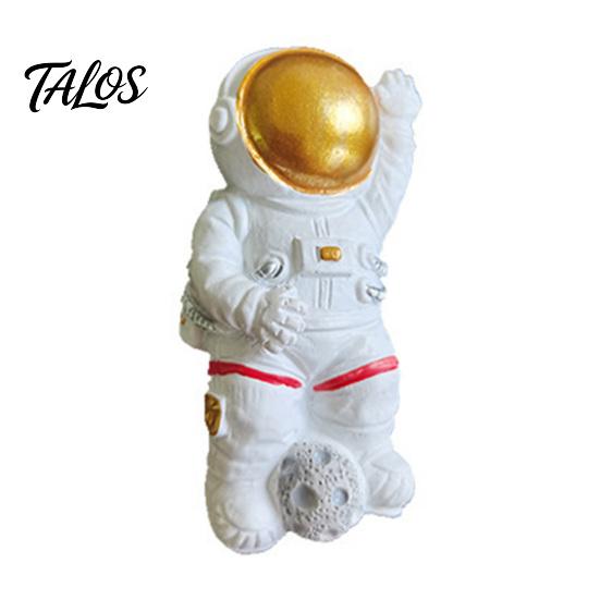 Resin Cartoon Magnets Astronaut Refrigerator Magnet, 3D Flying Saucer Fridge Office Whiteboard Accessories Space Theme Decoration for Kitchen Cabinet