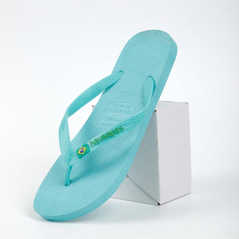 

Мужские нескользящие резиновые шлепанцы однотонной расцветки для пляжа и дома 41 озеро синий