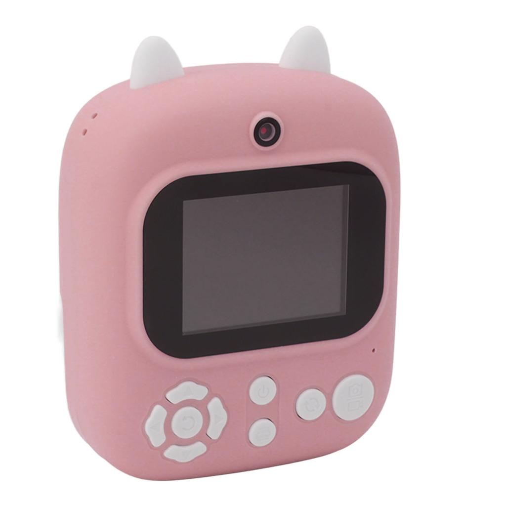 Instant Camera 2.4in HD Kids Digital Instant Camera Dual Lens Instant Print Digital Camera for Home