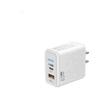 65W GaN LED nabíječka pro mobil a notebook - PD+USB rychlé nabíjení, EU/UK standard