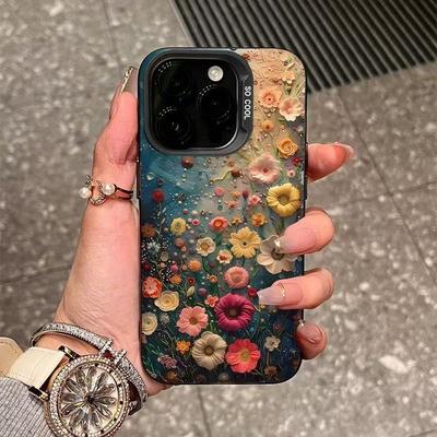 Undersea Flower Phone Case for iPhone 13/14Pro/15ProMax/16Pro