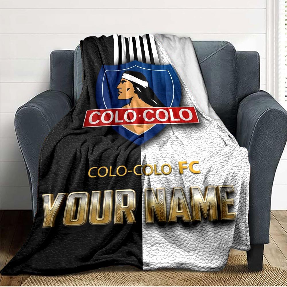 Name Custom COLO COLO Fc Print Flannel Blanket High Quality Warm Comfortable Cover for All Seasons Perfect for Gifts Home Decor