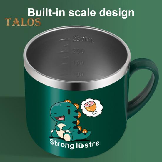 Lernen Sie Trinkbecher, schön, praktisch, wiederverwendbar, langlebig, universell, Edelstahl, für Kaffee und Saft für Kinder