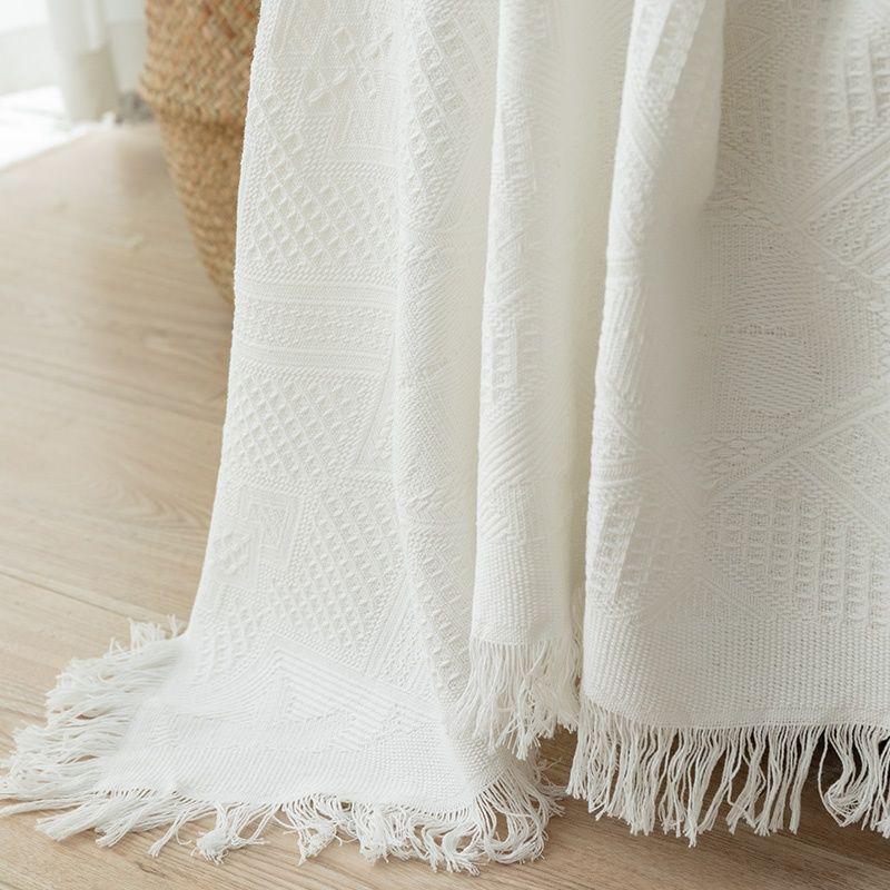 Nordic Solid Color Sofa Cover - Simple Universal Slipcover Blanket