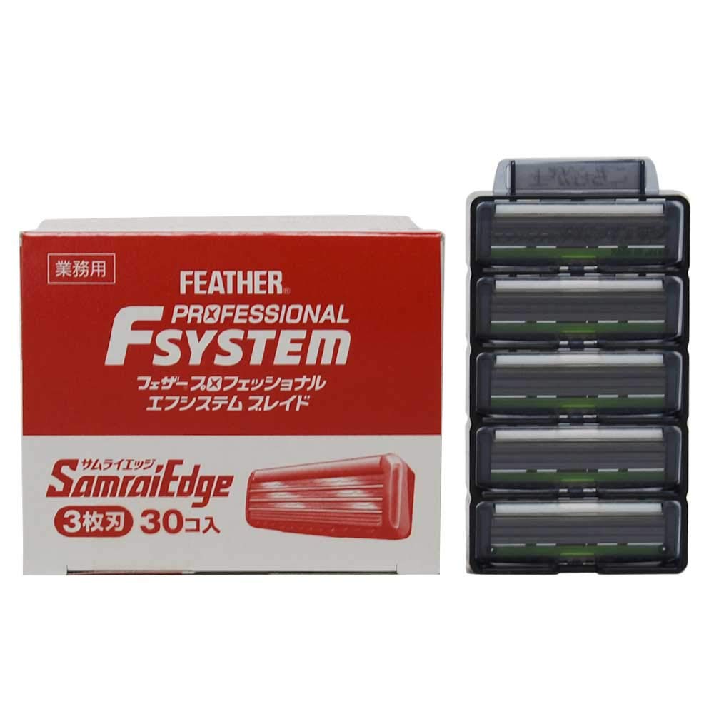 

Запасное лезвие Feather F System Samurai Edge, 30 шт. серебряный