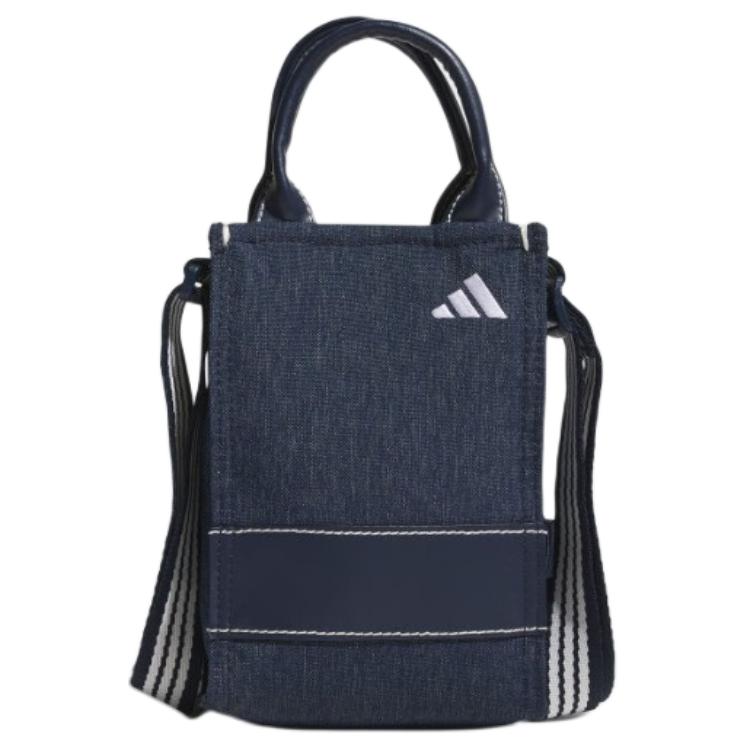 

Adidas Fabric One Shoulder Handbags Small Size Unisex Blue Adidas JF4645 синий